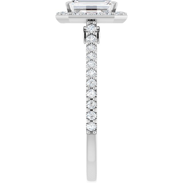 Halo-Style Engagement Ring