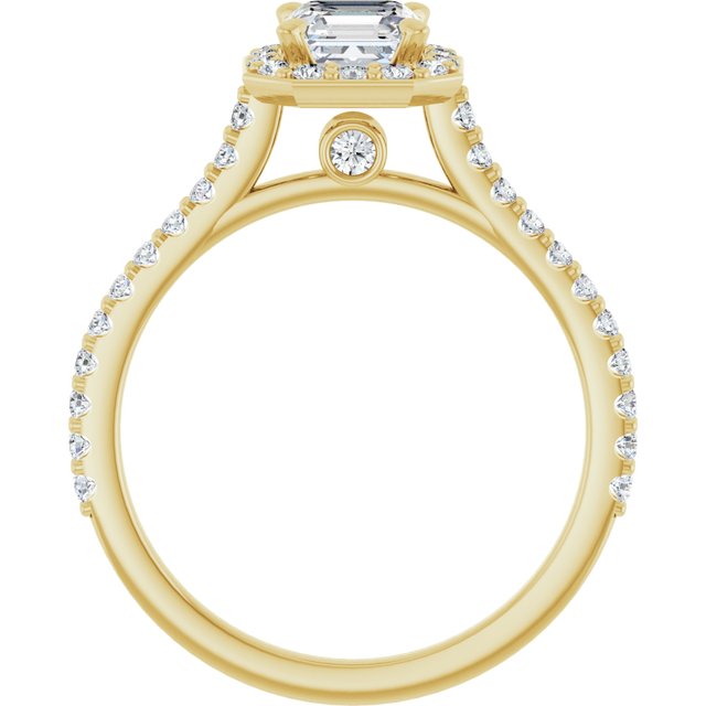 Halo-Style Engagement Ring