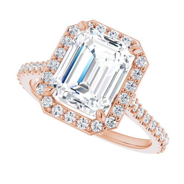 Halo-Style Engagement Ring