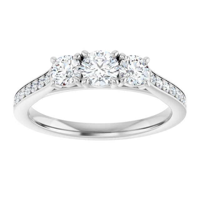 Three-Stone Engagement Ring