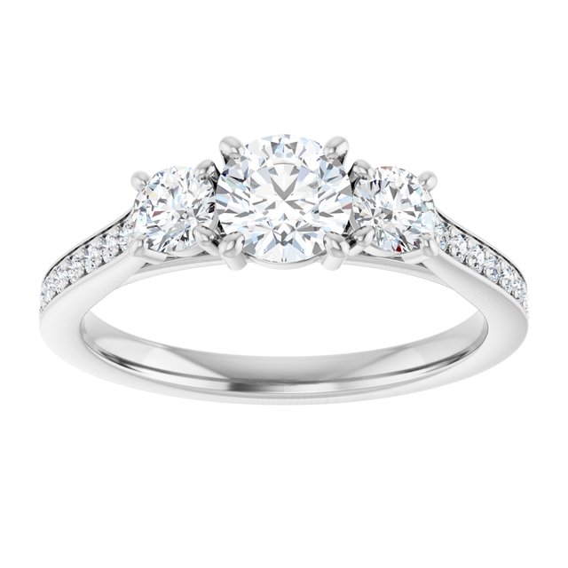 Three-Stone Engagement Ring