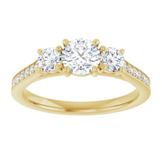 Three-Stone Engagement Ring