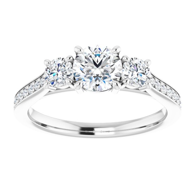 Three-Stone Engagement Ring