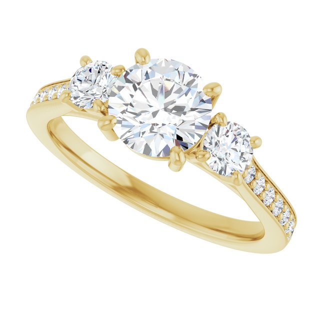 Three-Stone Engagement Ring