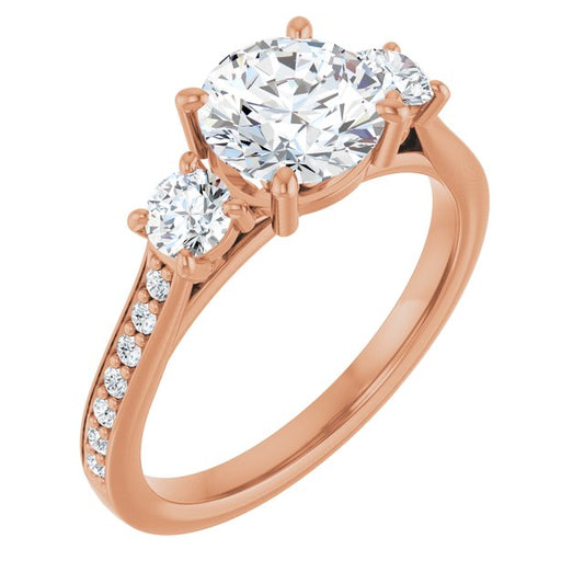 Three-Stone Engagement Ring