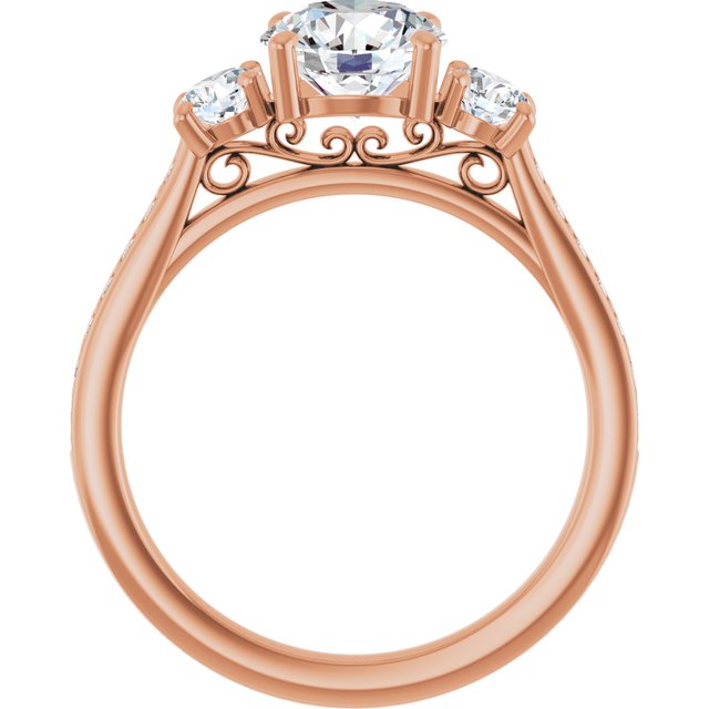 Three-Stone Engagement Ring