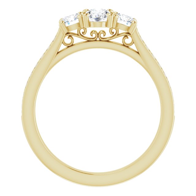 Three-Stone Engagement Ring