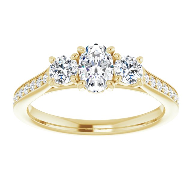 Three-Stone Engagement Ring