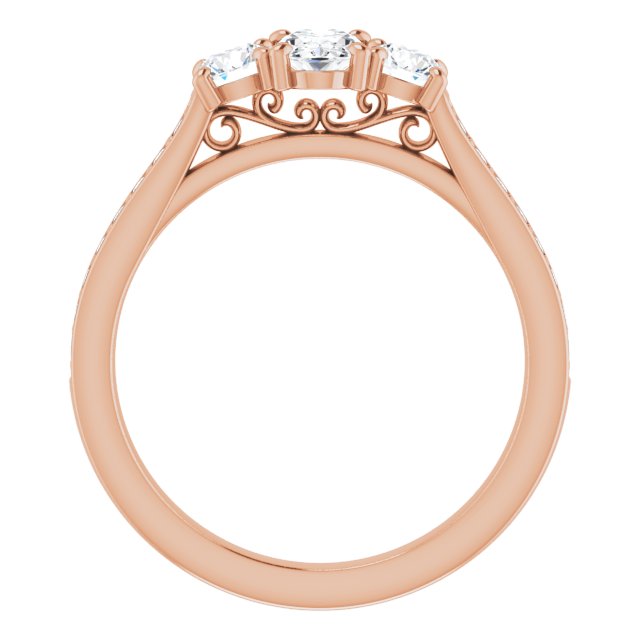 Three-Stone Engagement Ring
