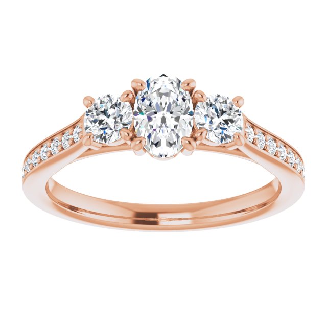 Three-Stone Engagement Ring