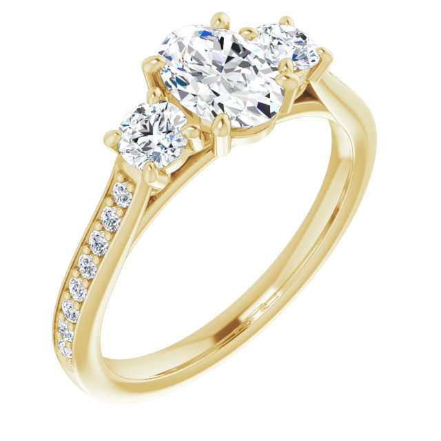 Three-Stone Engagement Ring