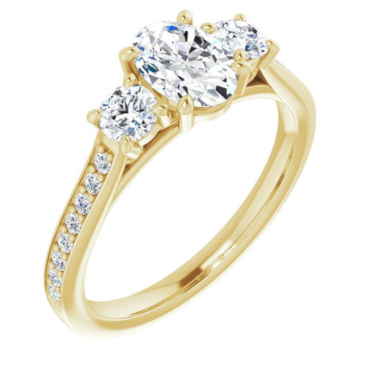 Three-Stone Engagement Ring