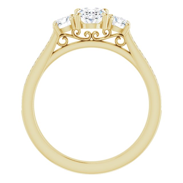 Three-Stone Engagement Ring