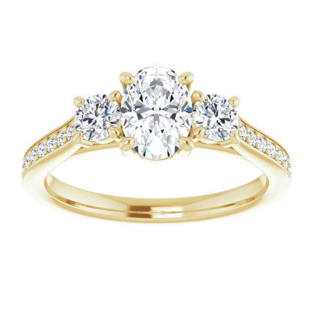 Three-Stone Engagement Ring
