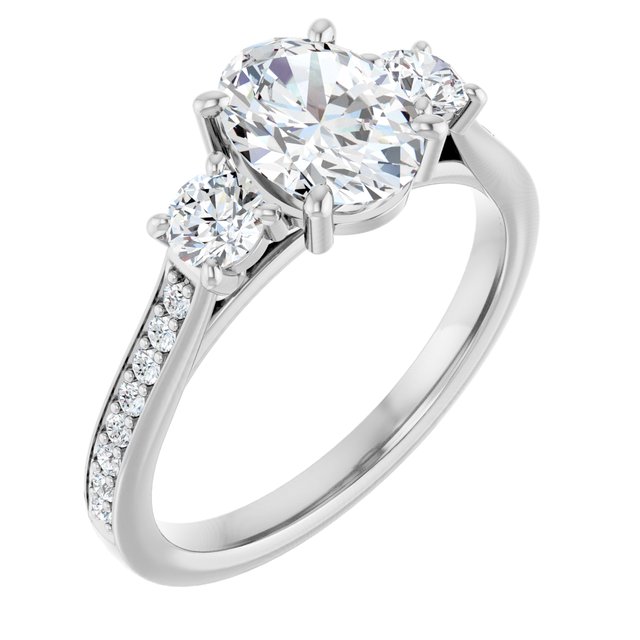 Three-Stone Engagement Ring