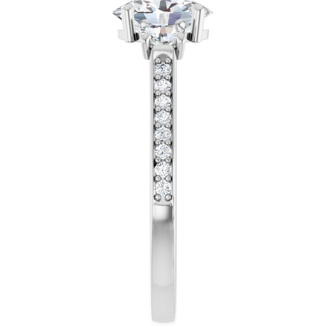 Three-Stone Engagement Ring