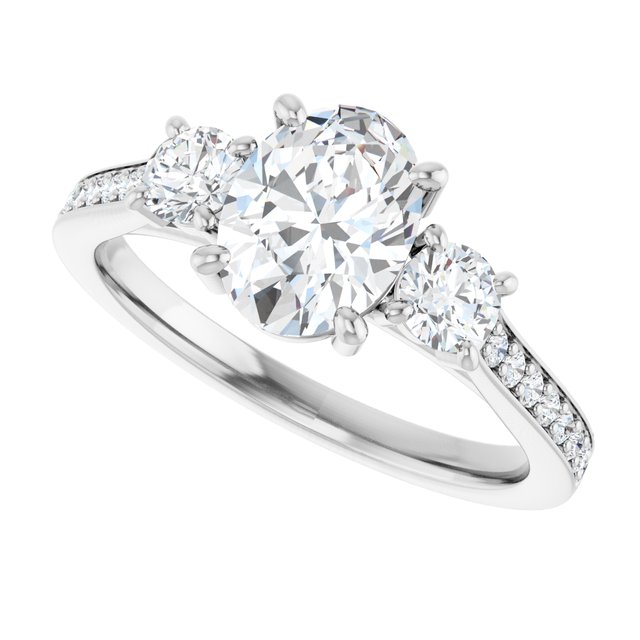Three-Stone Engagement Ring