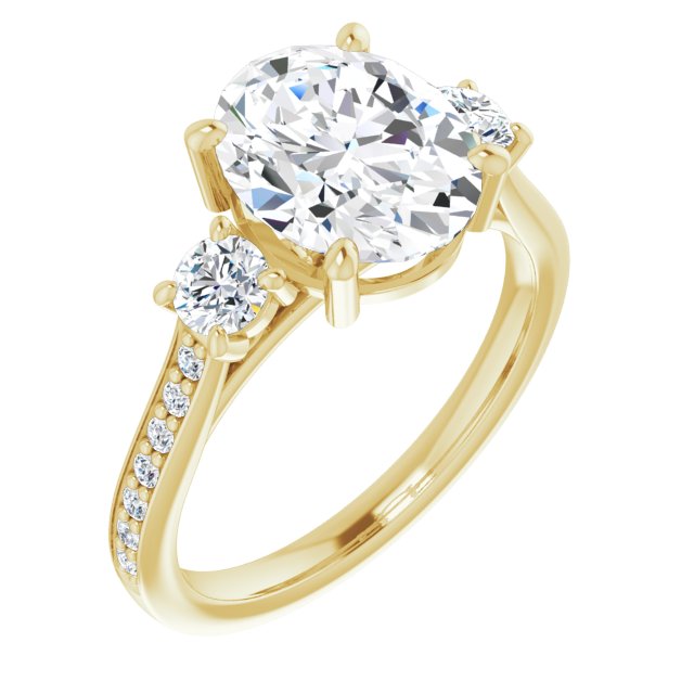 Three-Stone Engagement Ring
