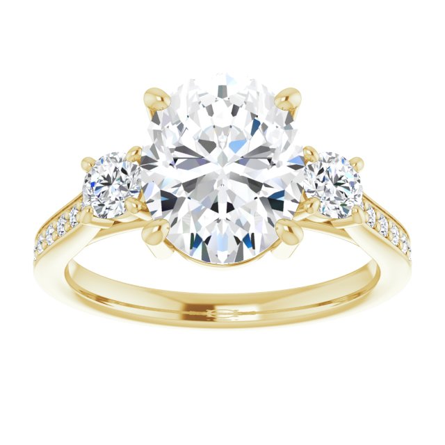Three-Stone Engagement Ring