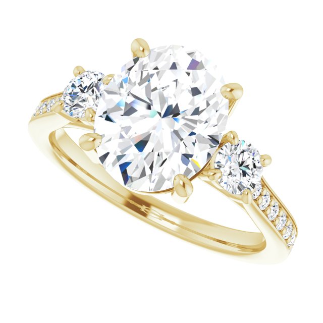 Three-Stone Engagement Ring