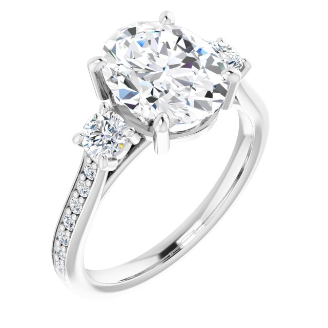 Three-Stone Engagement Ring
