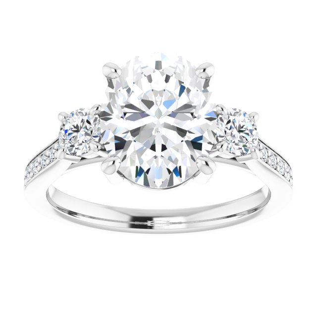 Three-Stone Engagement Ring