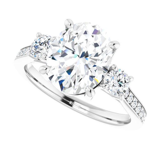 Three-Stone Engagement Ring