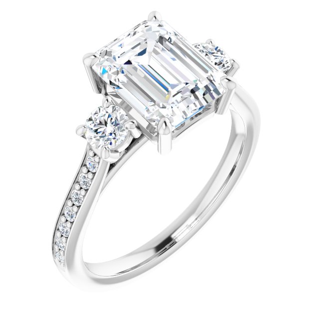 Three-Stone Engagement Ring