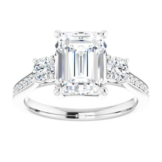 Three-Stone Engagement Ring