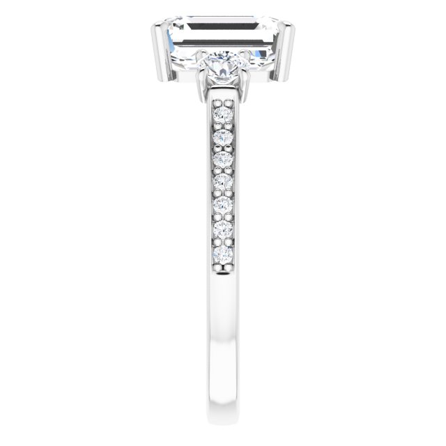 Three-Stone Engagement Ring