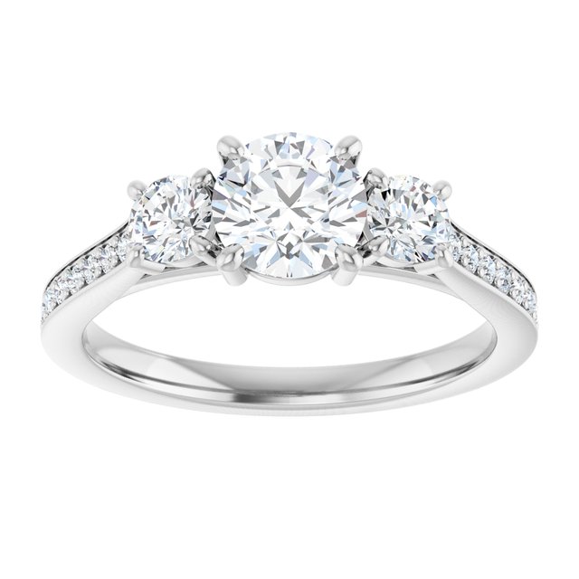 Three-Stone Engagement Ring