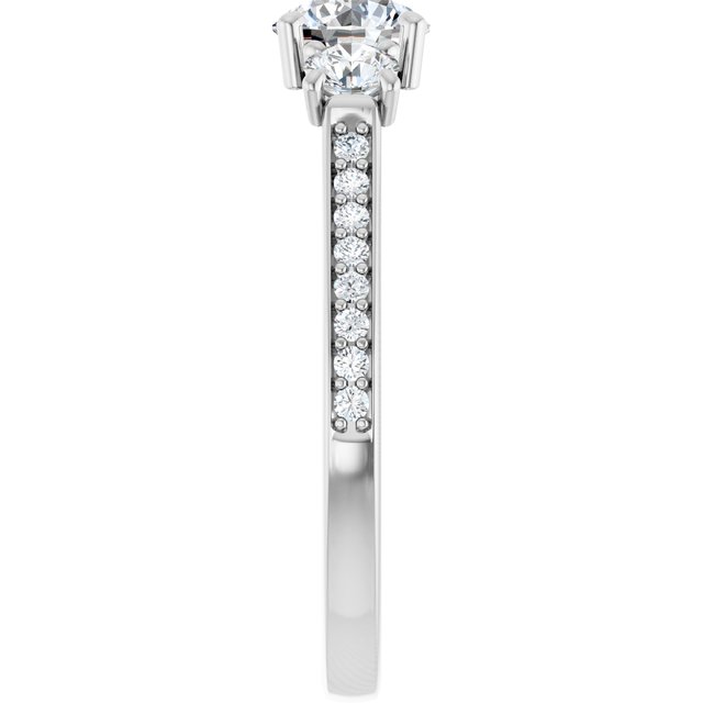 Three-Stone Engagement Ring