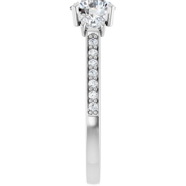 Three-Stone Engagement Ring