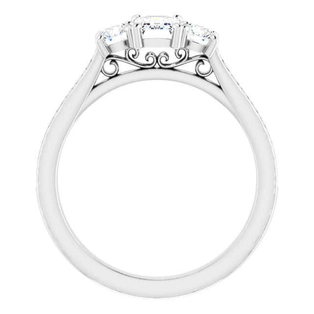 Three-Stone Engagement Ring