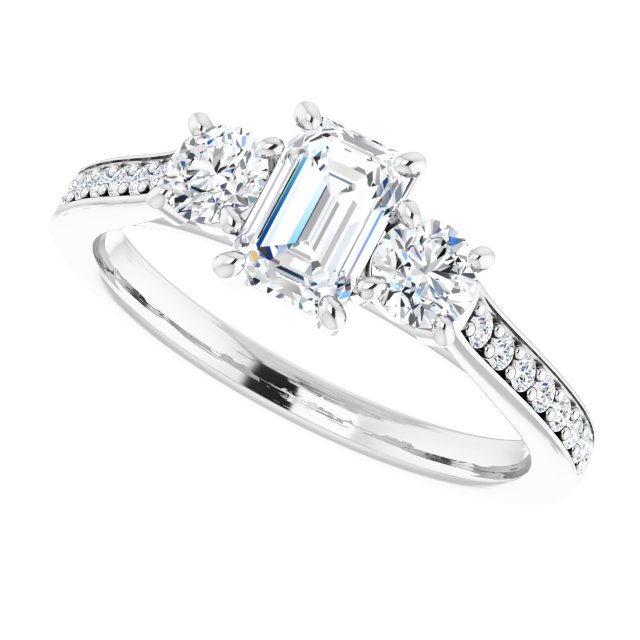 Three-Stone Engagement Ring