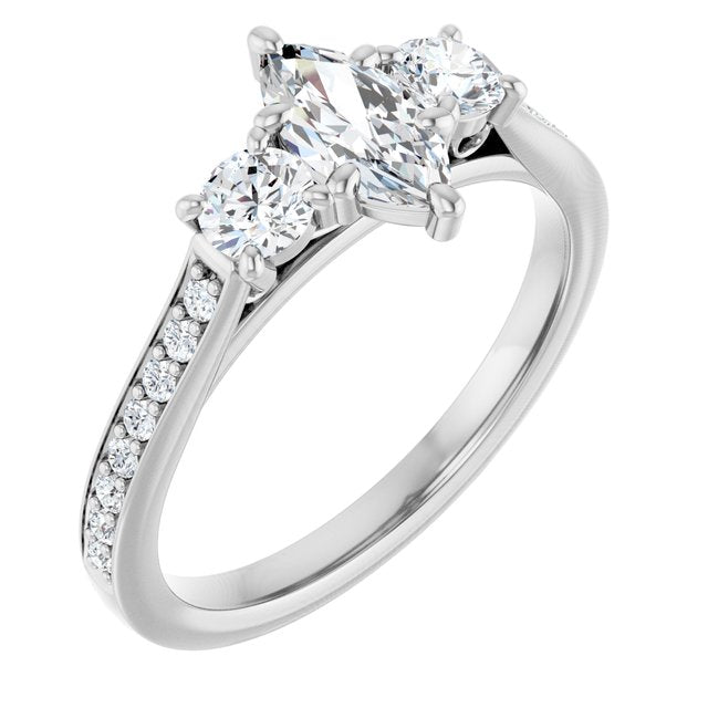 Three-Stone Engagement Ring