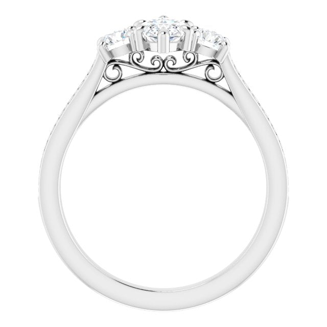 Three-Stone Engagement Ring