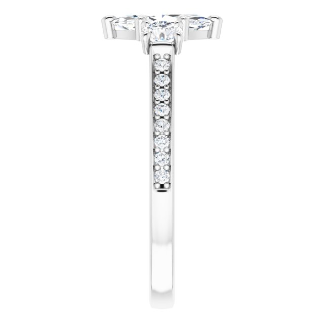 Three-Stone Engagement Ring