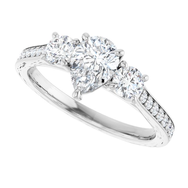 Three-Stone Engagement Ring