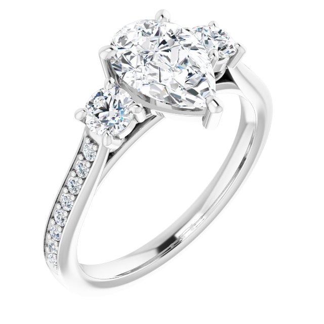 Three-Stone Engagement Ring
