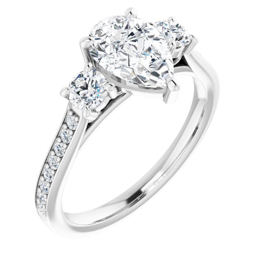 Three-Stone Engagement Ring