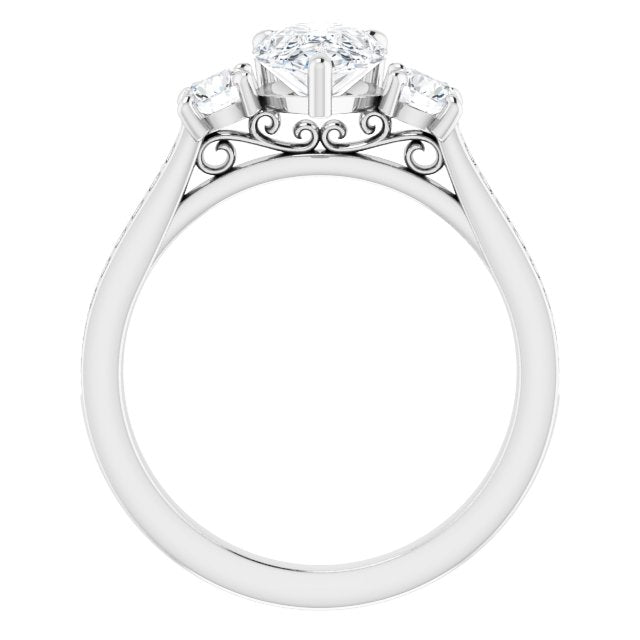 Three-Stone Engagement Ring