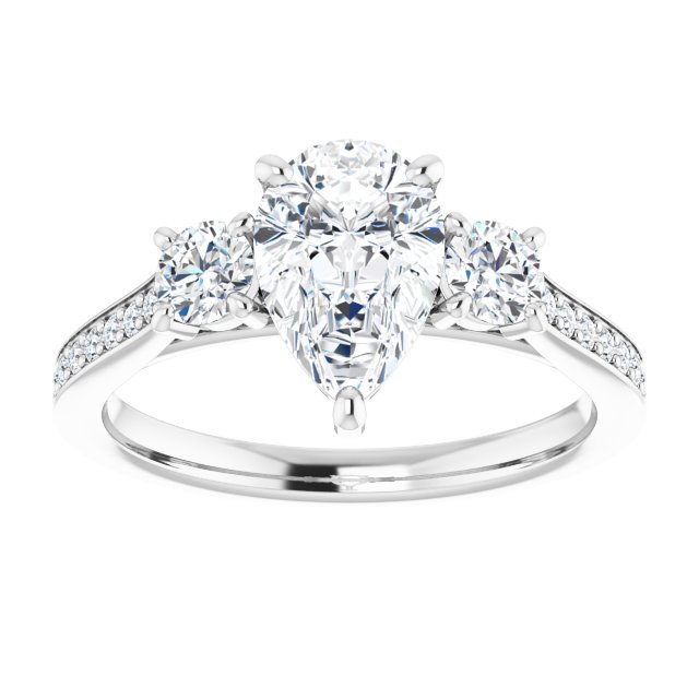 Three-Stone Engagement Ring