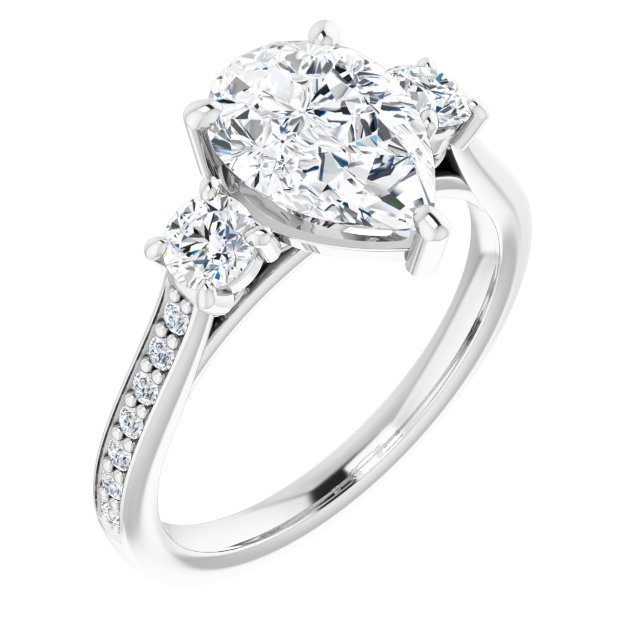 Three-Stone Engagement Ring
