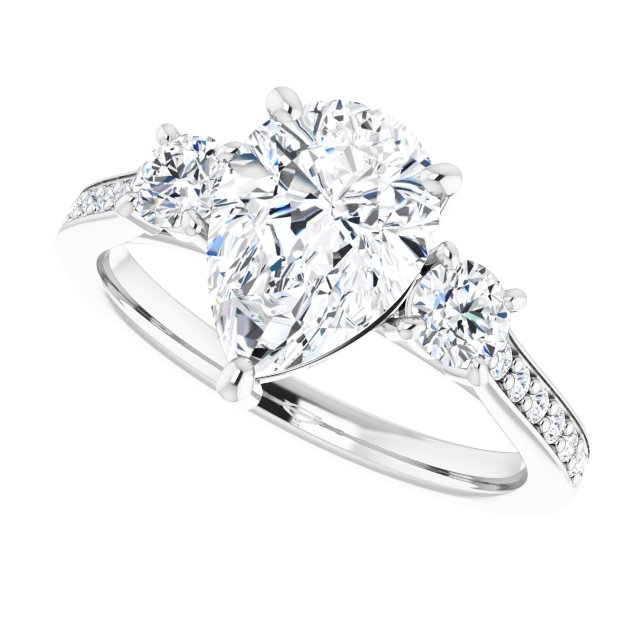 Three-Stone Engagement Ring