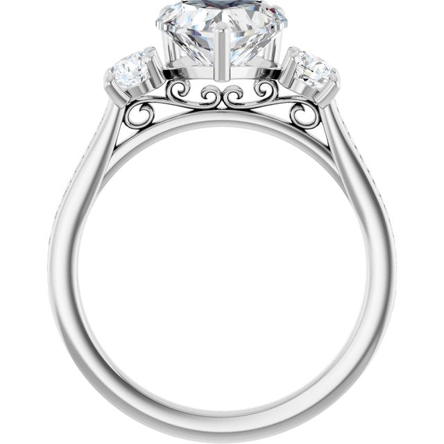 Three-Stone Engagement Ring