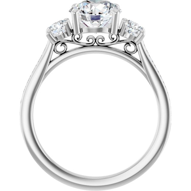 Three-Stone Engagement Ring