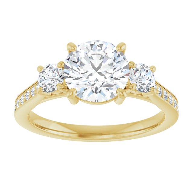 Three-Stone Engagement Ring