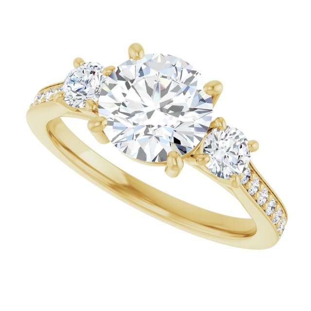 Three-Stone Engagement Ring