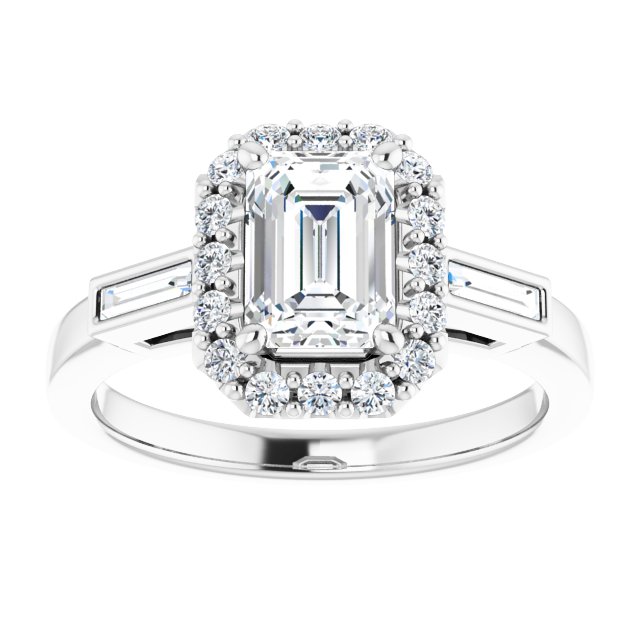 Halo-Style Engagement Ring